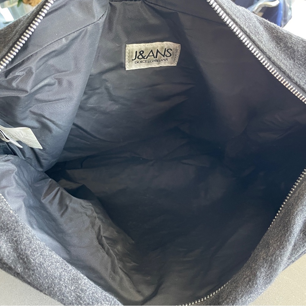 D&G wool messenger bag - Picture 7 of 9